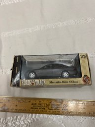 Road & Track Mercedes-Benz S-Class Grey Die Cast Metal In Box But Box Bot Great Condition