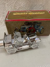 Vintage '71 Avon Stanley Steamer Car Wild Country Cologne 5oz Glass Bottle FULL With Original Box