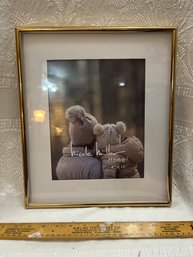 Nichole Miller Home 8x10 Matted Gold Tone Photo Frame Picture