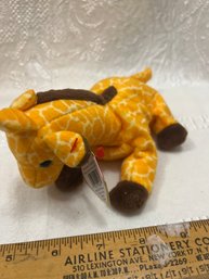 TY Beanie Baby Twigs The Giraffe Excellent