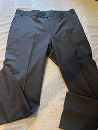 Calvin Klein Mens Size 34x30 Dark Grey Dress Pants