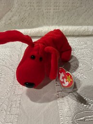 1996 Rover The Dog TY Beanie Baby Retired First Generation 4101 Excellent