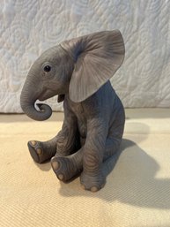 Lenox 6 In  African Elephant Calf Porcelain Figurine 1991 Smithsonian