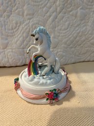 4in Unicorn Of Dreams The Franklin Mint Hand Painted Limited Edition No Box