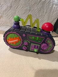 Nickelodeon TimeBlaster Rise & Slime AM/FM Digital Alarm Clock Radio N2000 1995