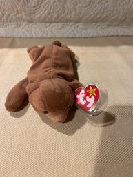 TY Beanie Baby CUBBIE THE BROWN BEAR  Excellent