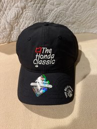 PGA Honda Classic Golf Adjustable Strap Cap Hat One Size Black