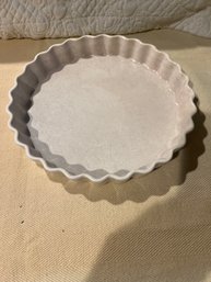 Vintage Micro Ware 10in Baking Pie Dish