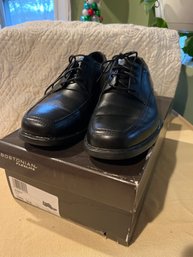 Bostonian Flexlite Ipswich Dress Shoes Mens Size Is 10 Wide Genuine Leather Like New Have Box