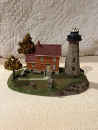 Danbury Mint Charlotte-Genesee Lighthouse Rochester New York Figurine 4.25' T