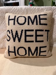 Pottery Barn Home Sweet Home 10x10 Throw Pillow