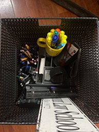Desk Organizers And Office Supplies Lot