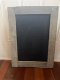 Barnyard Framed Chalkboard Grey 18x24x1 Home Decor Great For Photos