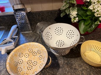 Colanders Ricer Grater Lot See Photos Please