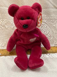 Vintage Ty Beanie Babies Valentina The Bear Excellent See All Photos