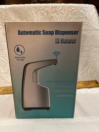 Automatic Hand Sanitizer Dispenser SILVER 450ml New