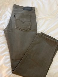 Levi Strauss 511 Size 33x30 Dark Grey Denim Jeans See Photos