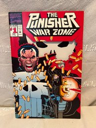 PUNISHER War Zone #1 Romita Jr Art  Marvel Comics 1992