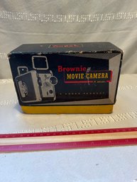 VINTAGE KODAK BROWNIE 8mm MOVIE CAMERA In ORIGINAL BOX See Photos
