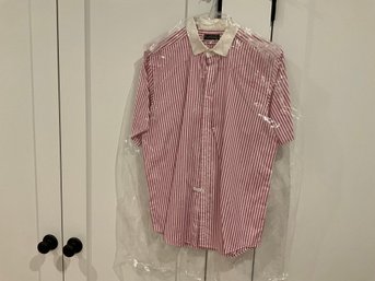 Mens Ralph Lauren Short Sleeve Button Down Summer Shirt Size 17