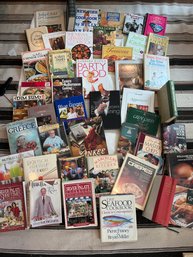 Huge Cook Book Lot Entertaining Regional Seafood And So Much More See Photos