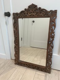 23x36 Inch Ornately Carved Accent Mirror