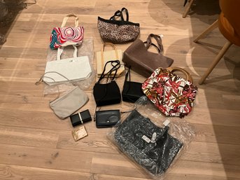 Huge Lot Purses Totes Wallets Pocketbooks Some New With Tags