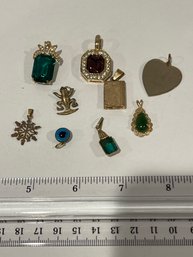 Estate Sales Jewelry Lot Of Ladies Charms Pendants See Photos