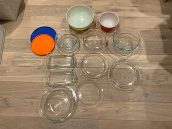 Large Lot Of Pyrex Assortment Of Vintage And Newer