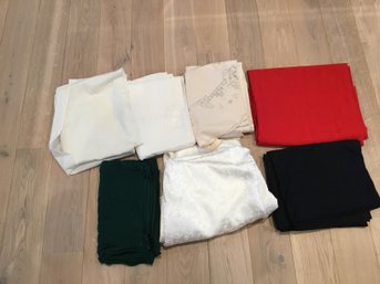 Lot Of 7 Tablecloths