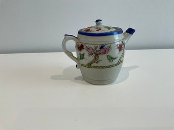 Vintage Hand Painted Mini Asian Teapot