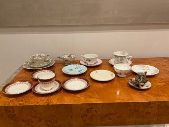 Lot Of Assorted Vintage Cups And Saucers