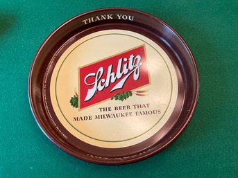 Schlitz Beer 13 Tray - Vintage Beer That Made Milwaukee Famous