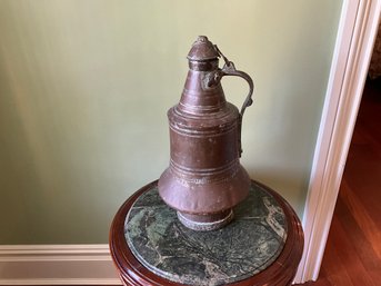 Antique Ozenis Vintage Copper Jug