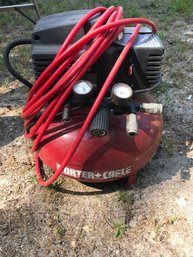 Porter Cable Air Compressor With Hose Works