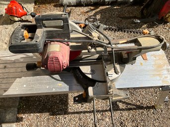 Chicago Electric Table Saw Compound Slide Miter Saw