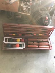 Franklin Professional Croquet In Wheeled Plastic Case