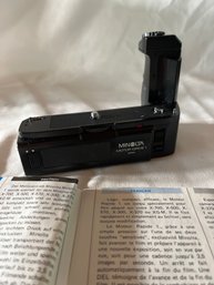 Minolta Motor Drive 1 Winder For X700 X500 X570 X300 X370 XGM Cameras Excellent Condition Needs Batteries