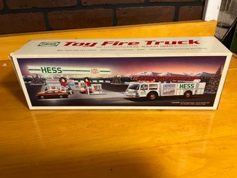 1989 Hess Fire Truck Dual Sound By Hess Play Vehicle New In Box