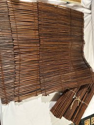 Set Of 6 Pier 1 Dark Twig Bamboo Place Mats Table Mats 3 Are Brand New 20x14