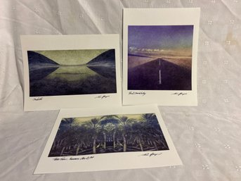 Lot Of 3 Eric Kamp Prints 8 1/2x11