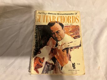 Mel Bay's Deluxe Encyclopedia Of Guitar Chords, 144 Pages, 1971 Spiral Bound Edition