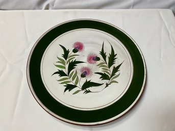 STANGL Pottery THISTLE 14 Inch  LARGE ROUND CHOP/SERVING PLATTER