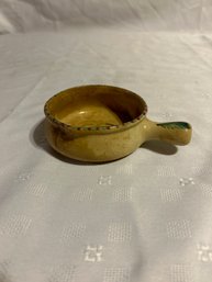 Girt Art Imports Portugal 4 Inch Vintage Ceramic Pouring Bowl