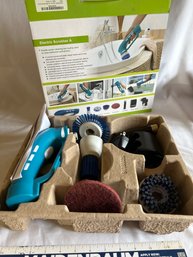 Electric Scrubber A Power Scrubber Household Spin Scrubber Handheld Cordless Tile Scrubber Household Bathroom