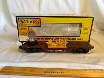 MTH 30-79392 Norfolk Southern Die-Cast Searchlight Car EX In Original Box