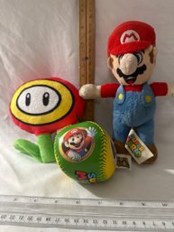 Mario And Friends Lot Of Plush Toys See Photos