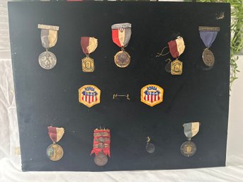 1940's Vintage RSROA Roller Skate Rink Skating Medals See All Photos