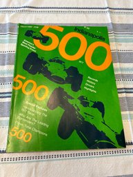 Indianapolis 500 1972 Collectors Item Magazine In Great Condition With Great Articles And Photos