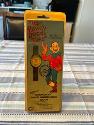 Its Howdy Doody Time Quartz Analog Unisex 40th Anniversary Collectible Watch Brand New Never Opened